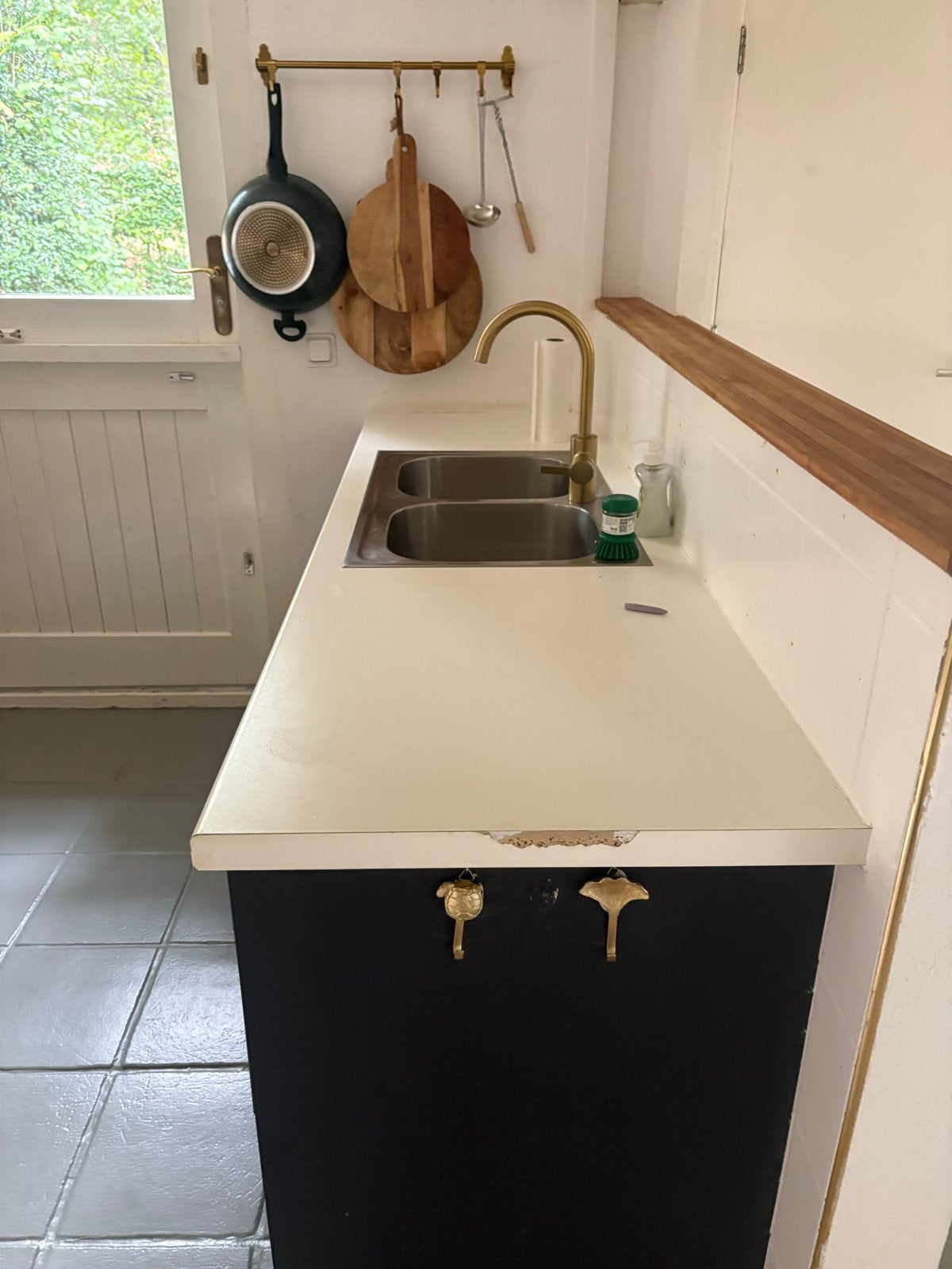 Compacte keuken met inductie en oven, 4 liter of meer, Ophalen, Gebruikt