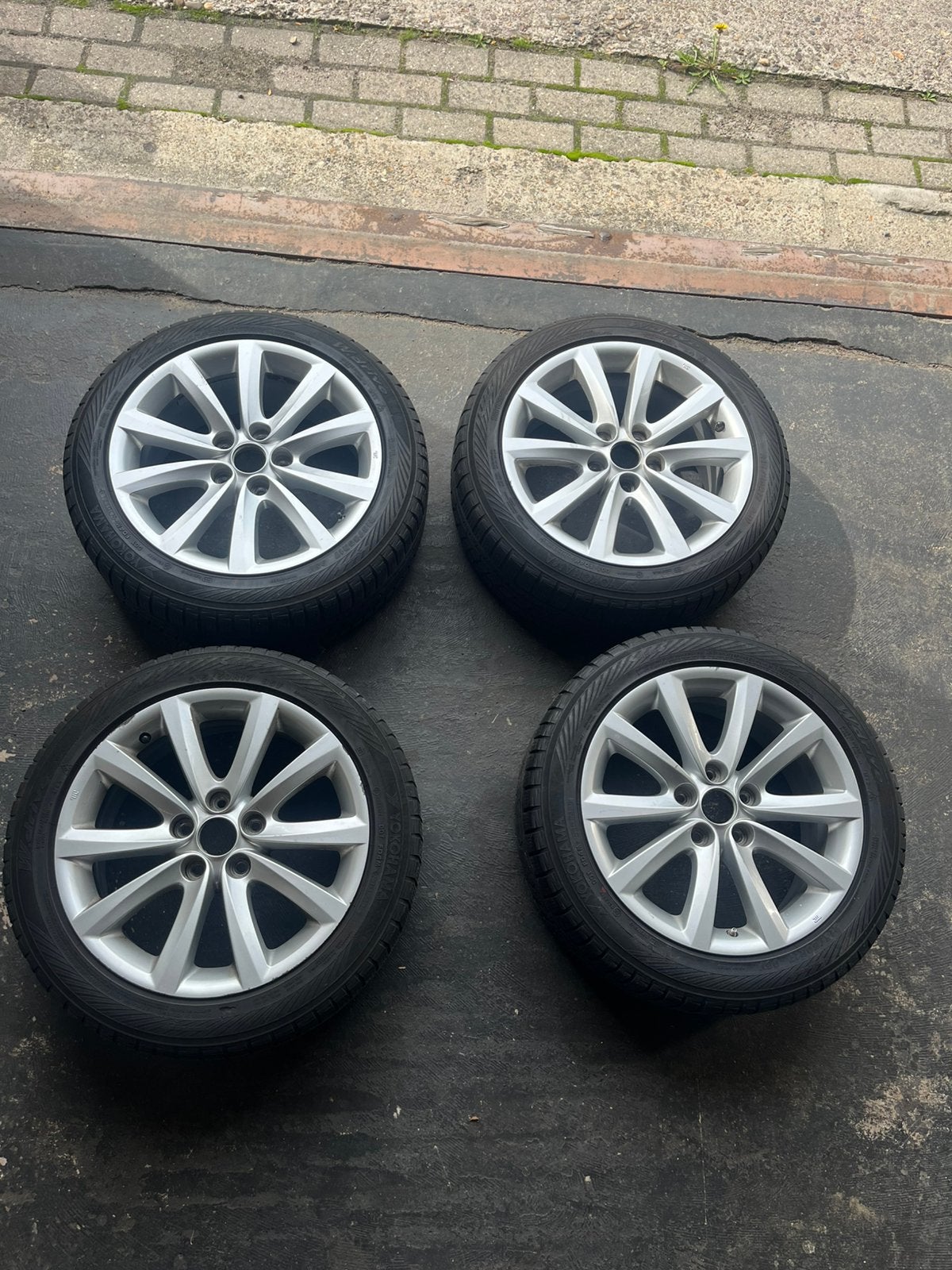 Hyundai winterset origineel 17 inch, Auto-onderdelen, Ophalen, Gebruikt, Hyundai
