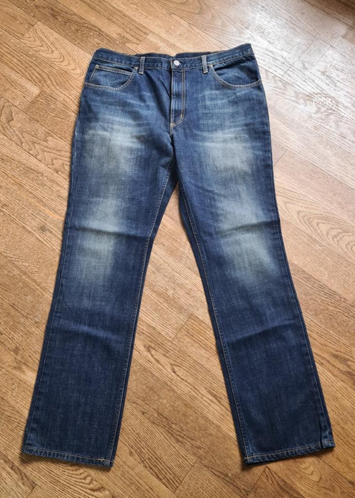 Nieuwe Lee Heren Spijkerbroek W40/L34 - Brooklyn Straight, Blauw, Nieuw, Ophalen of Verzenden, W40 - W42 (confectie 56/58)