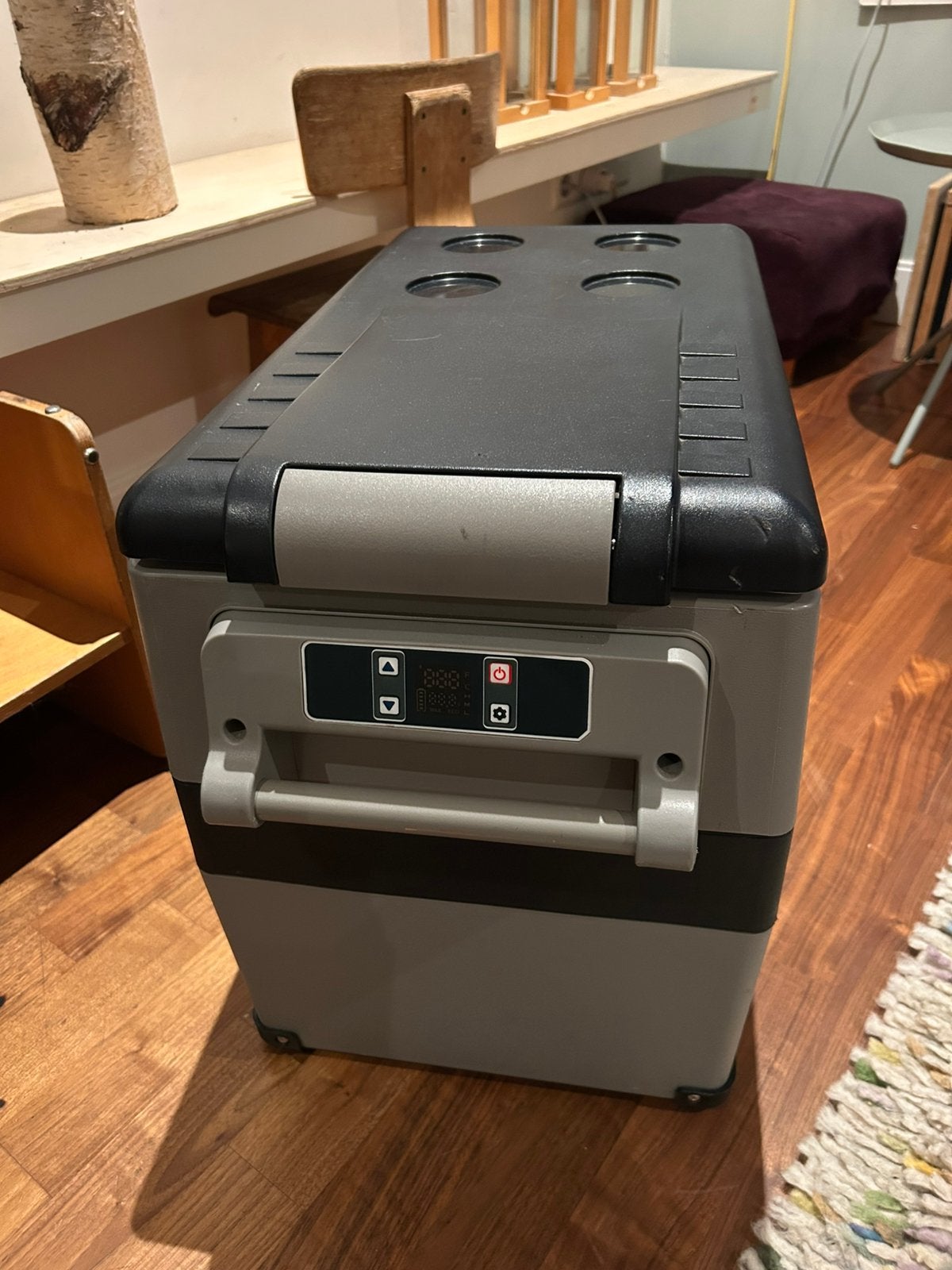 Vevor CF45 koelbox 12v/220v, Caravans en Kamperen, Koelboxen, Ophalen, Zo goed als nieuw, Compressor