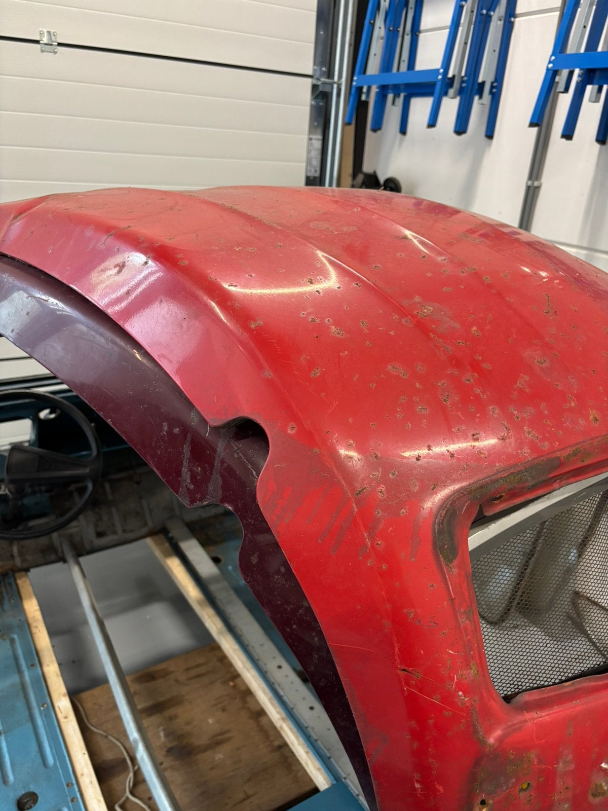 2cv onderdelen zoals motorkap, achterklep e.d, Ophalen, Voor, Motorkap