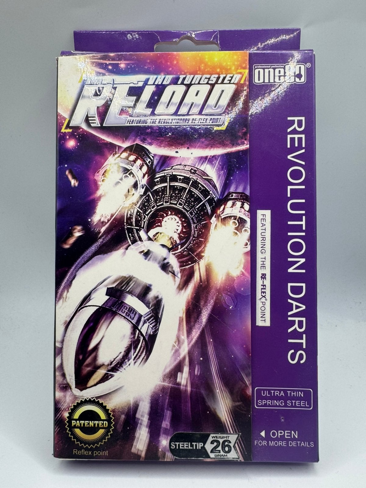 One80 Reload Revolution 26 Gram Dartpijlen, Sport en Fitness, Ophalen of Verzenden, Zo goed als nieuw, Nvt, Pijlen