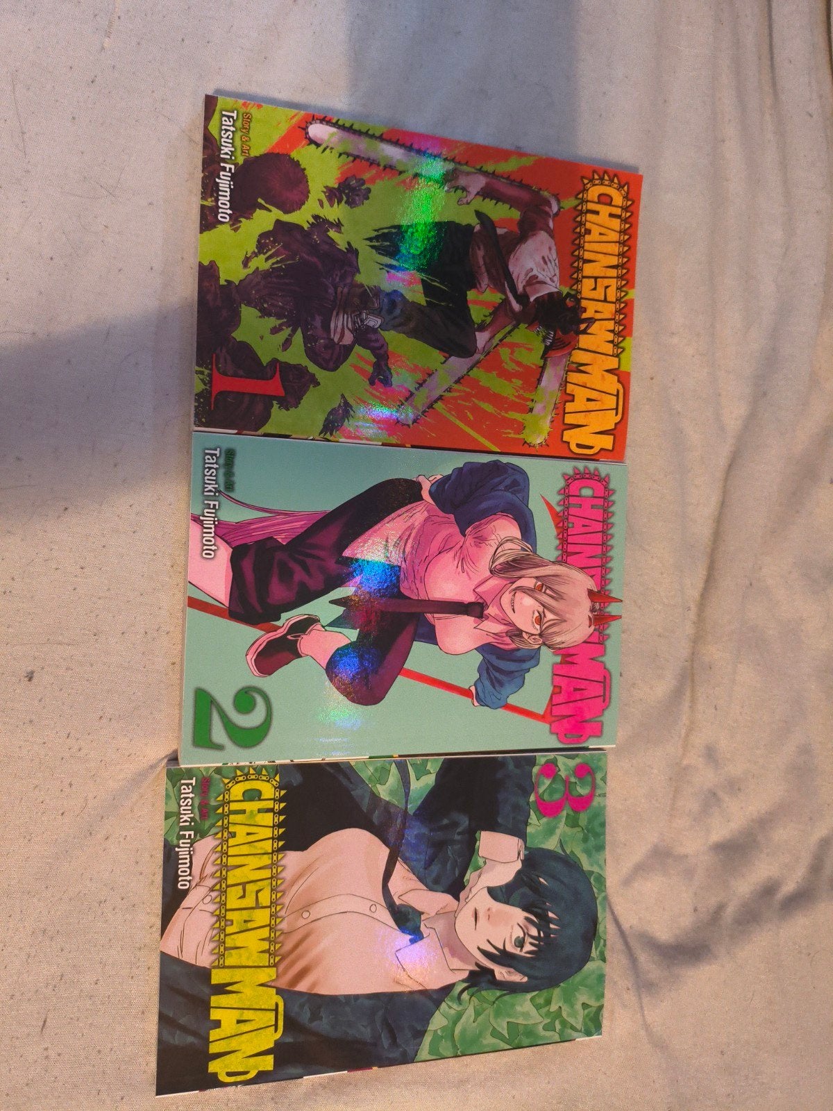 Chainsaw Man Manga Set - Deel 1, 2 en 3, Boeken, Meerdere stripboeken, Ophalen of Verzenden, Zo goed als nieuw, Tatsuki Fujimoto