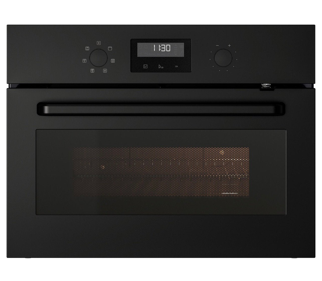 Fijne inbouw matzwarte ikea oven combimagnetron, Ophalen, Gebruikt