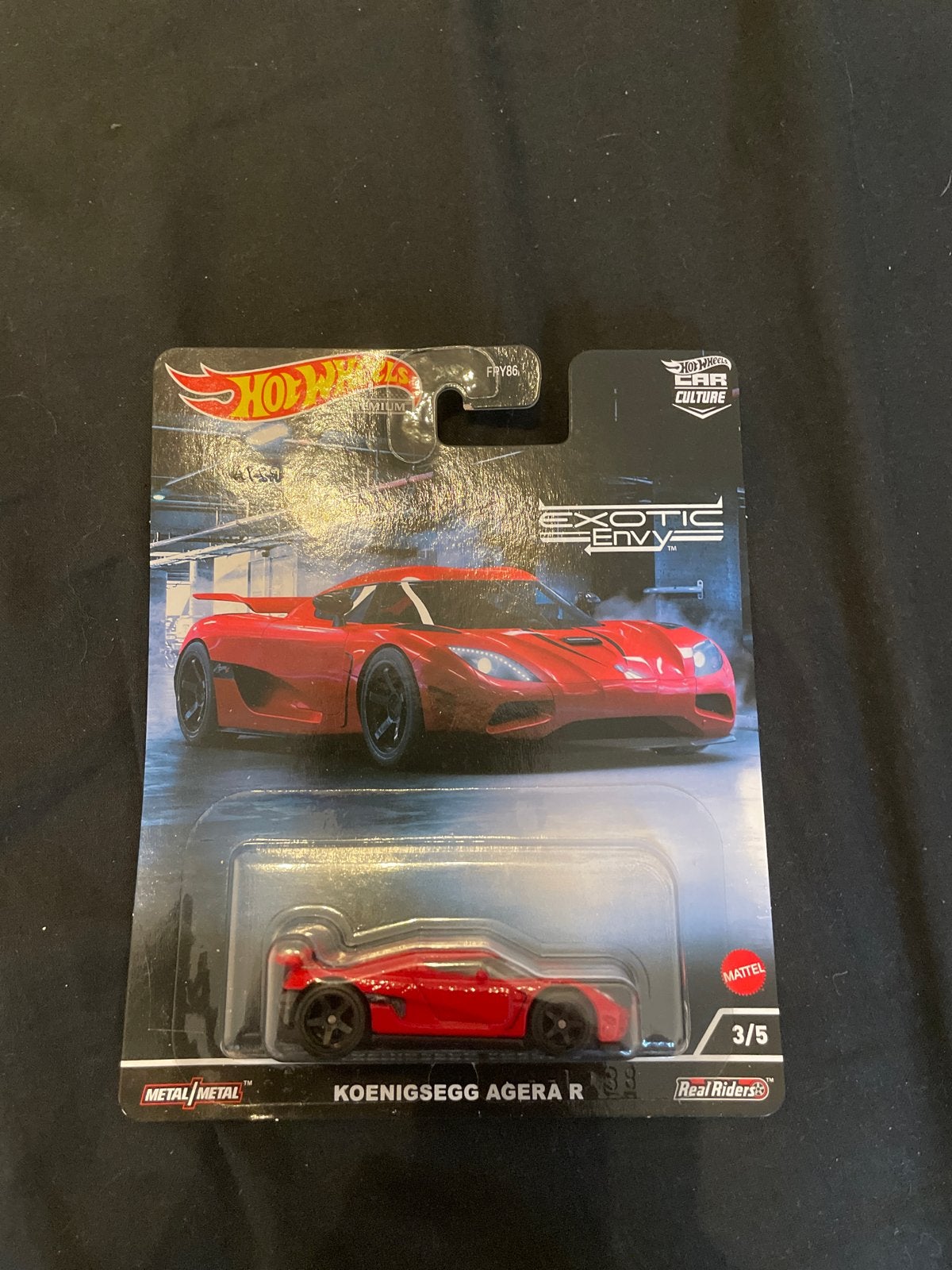 Hot Wheels Car Culture Koenigsegg Agera R Exotic Envy, Ophalen of Verzenden, Nieuw, Auto