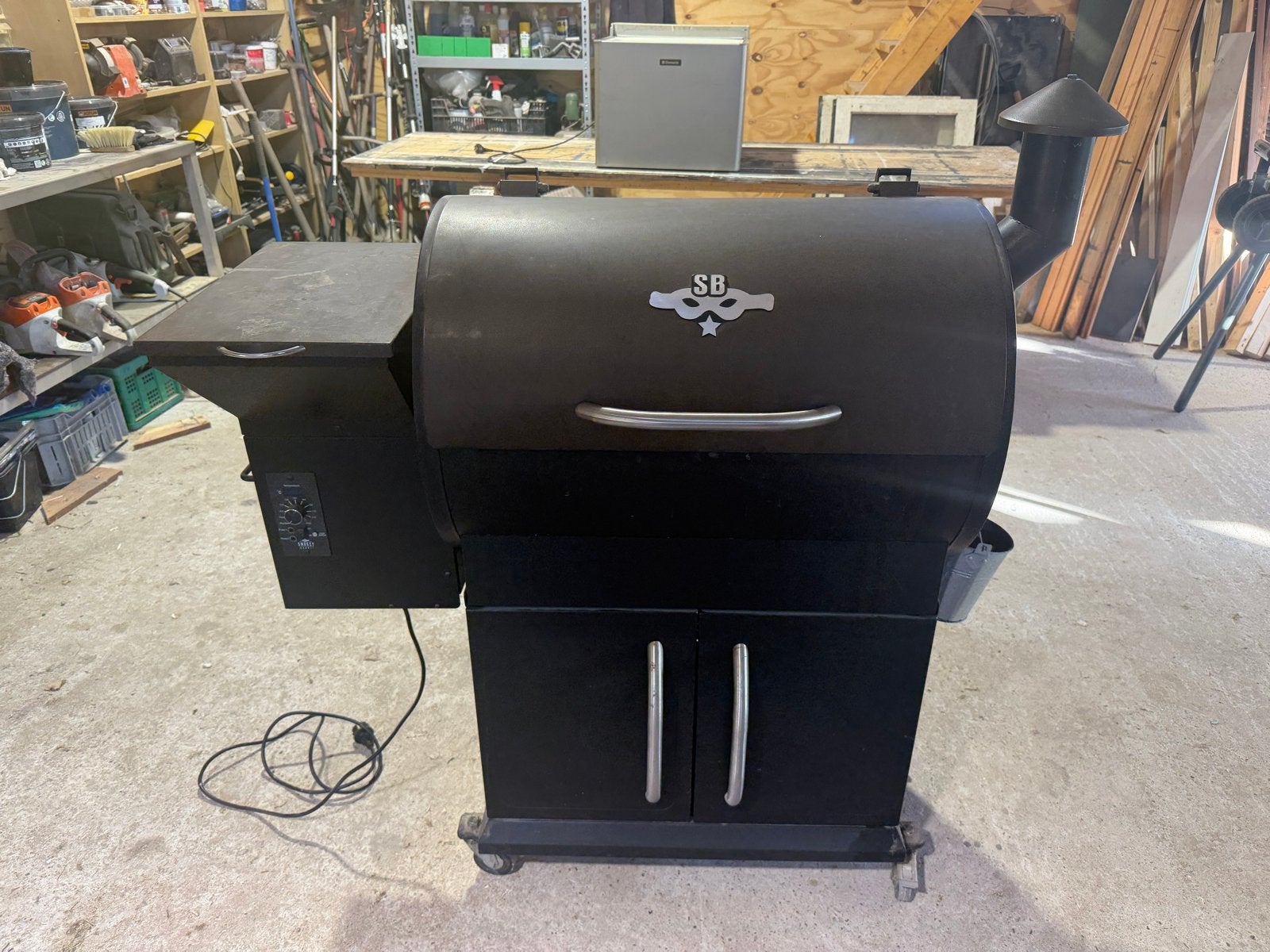 Smokey Bandit Pellet BBQ Grill - The Lumberjack, Ophalen, Gebruikt