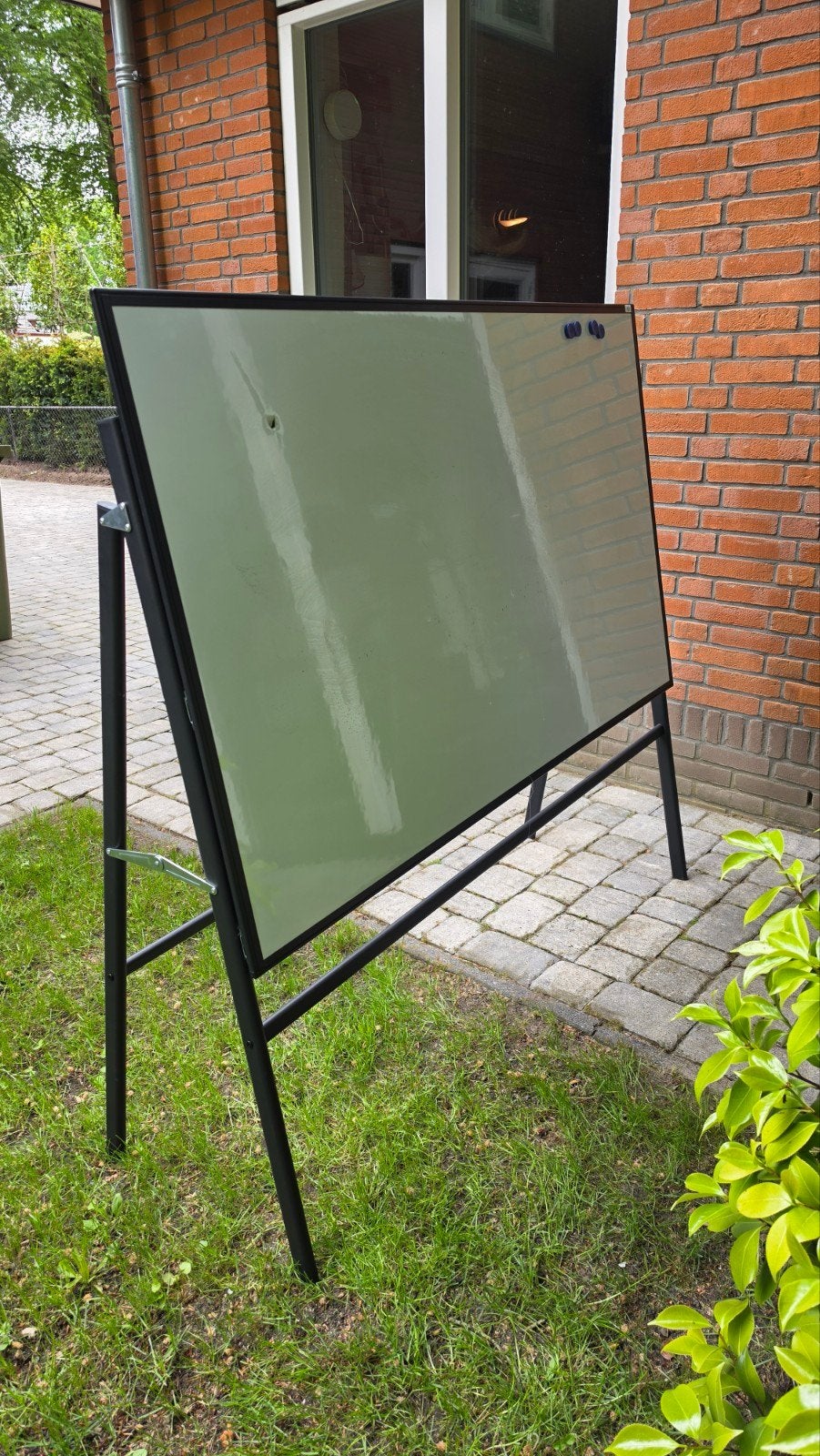 Whiteboard op Statief – Magnetisch – 150x90 cm, Ophalen of Verzenden, Whiteboard