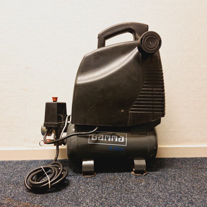 Gamma CP-6 | Olievrije Compressor | 1100W | 6 liter