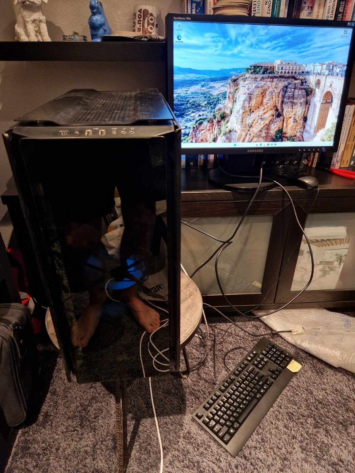 Krachtige Gaming PC met Intel i9-9900K, RTX 2070, 32GB RAM, 32 GB, Onbekend, 932 GB SSD, Zo goed als nieuw