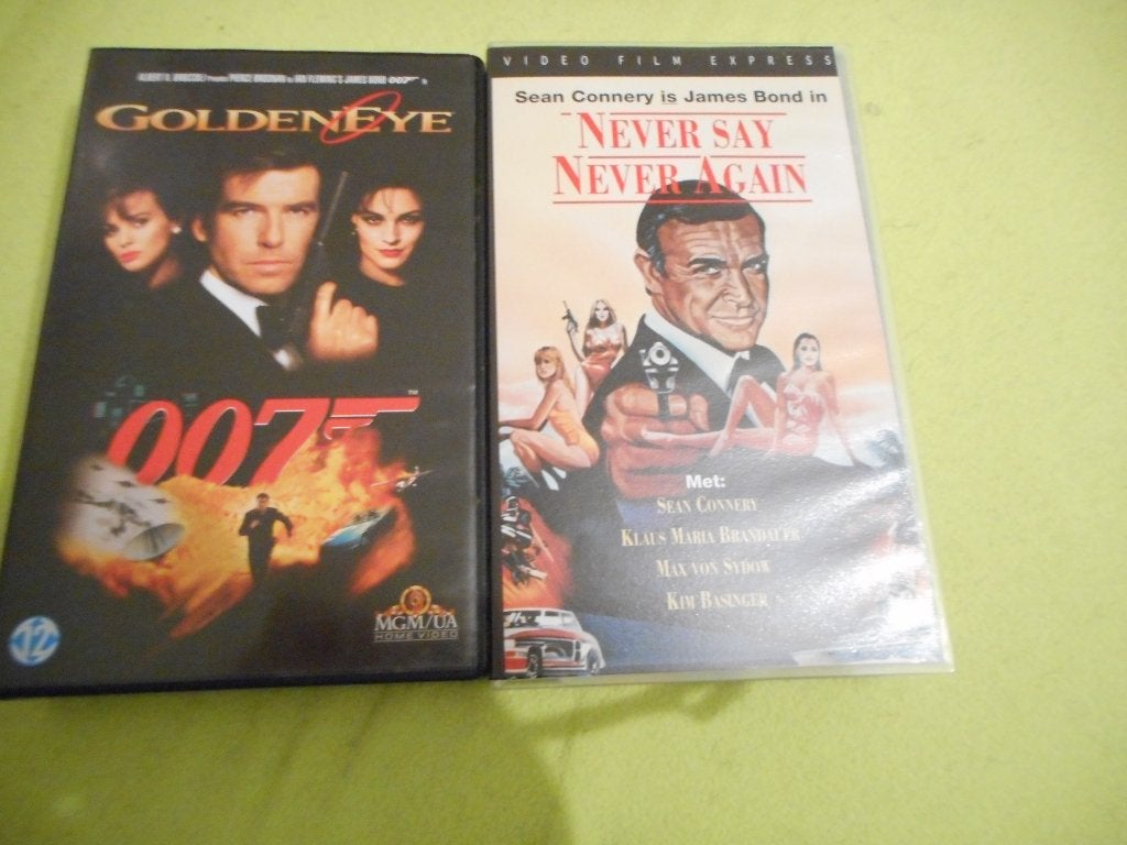 NEVER SAY NEVER AGAIN! Sean Connery als James Bond! Op VIDEO, Vanaf 16 jaar, Ophalen of Verzenden, Zo goed als nieuw, Actie en Avontuur
