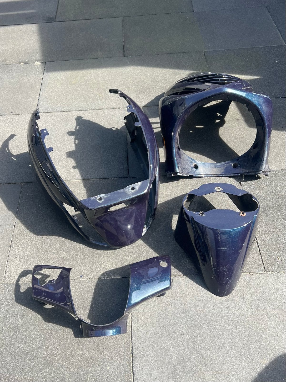 Kappenset Piaggio Zip, Ophalen of Verzenden, Gebruikt, Kap, Piaggio