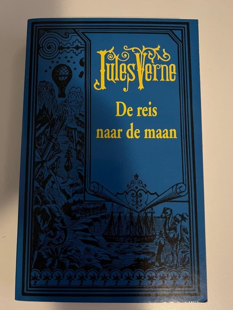 De reis naar de maan - Jules Verne klassieker, Ophalen of Verzenden, Gelezen, Onbekend