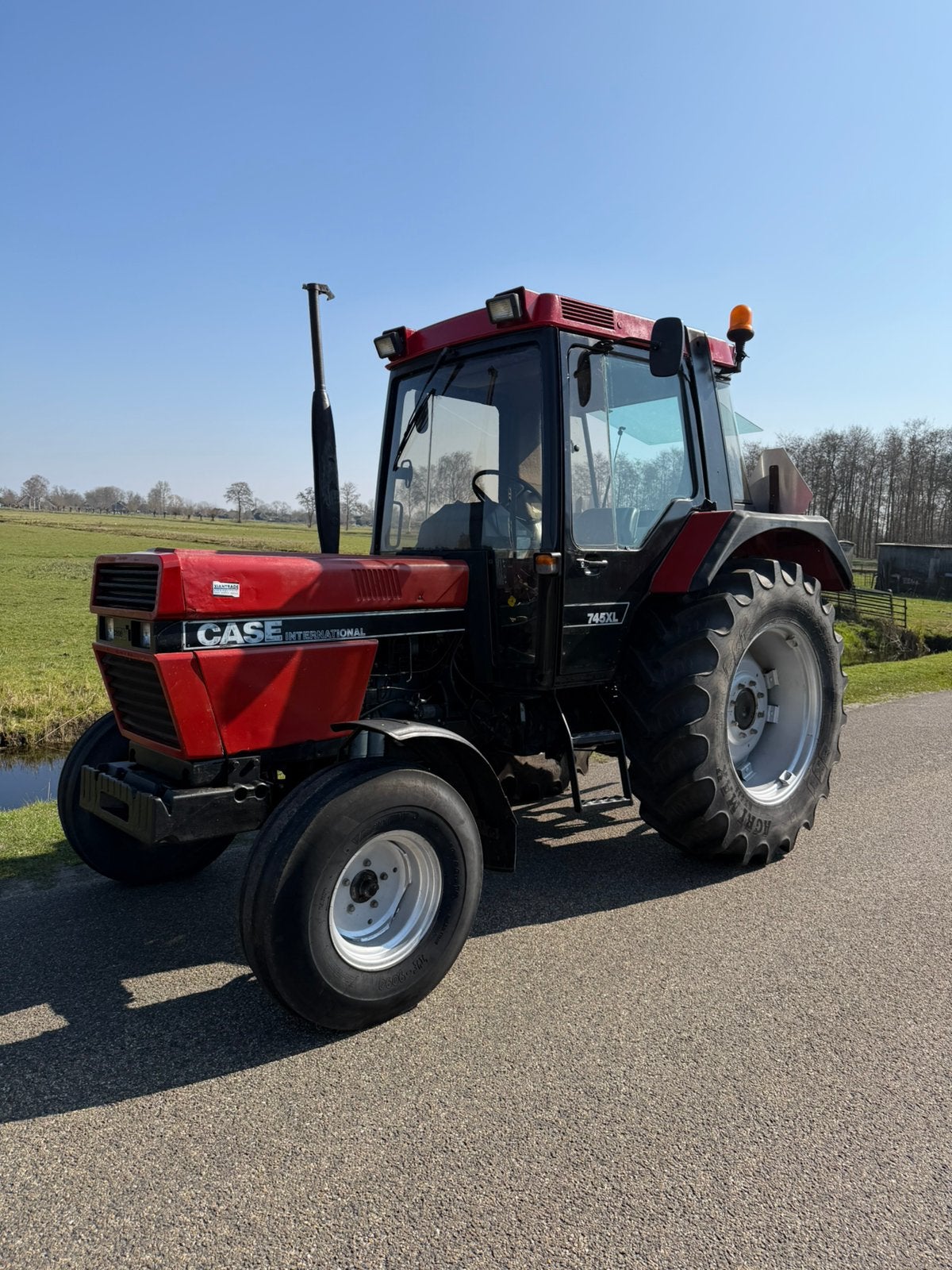 Zeer nette international 745 S incl. Kenteken, Ophalen, Gebruikt, Tot 80 Pk, Case IH