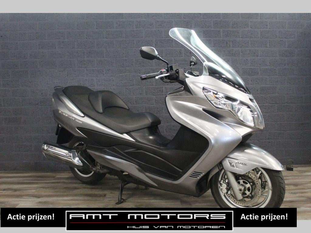 SUZUKI AN 400 BURGMAN ABS (bj 2014) 14,521 km, Motoren, Motoren | Suzuki, Bedrijf, Onbekend, Onbekend, Minimaal motorrijbewijs A2