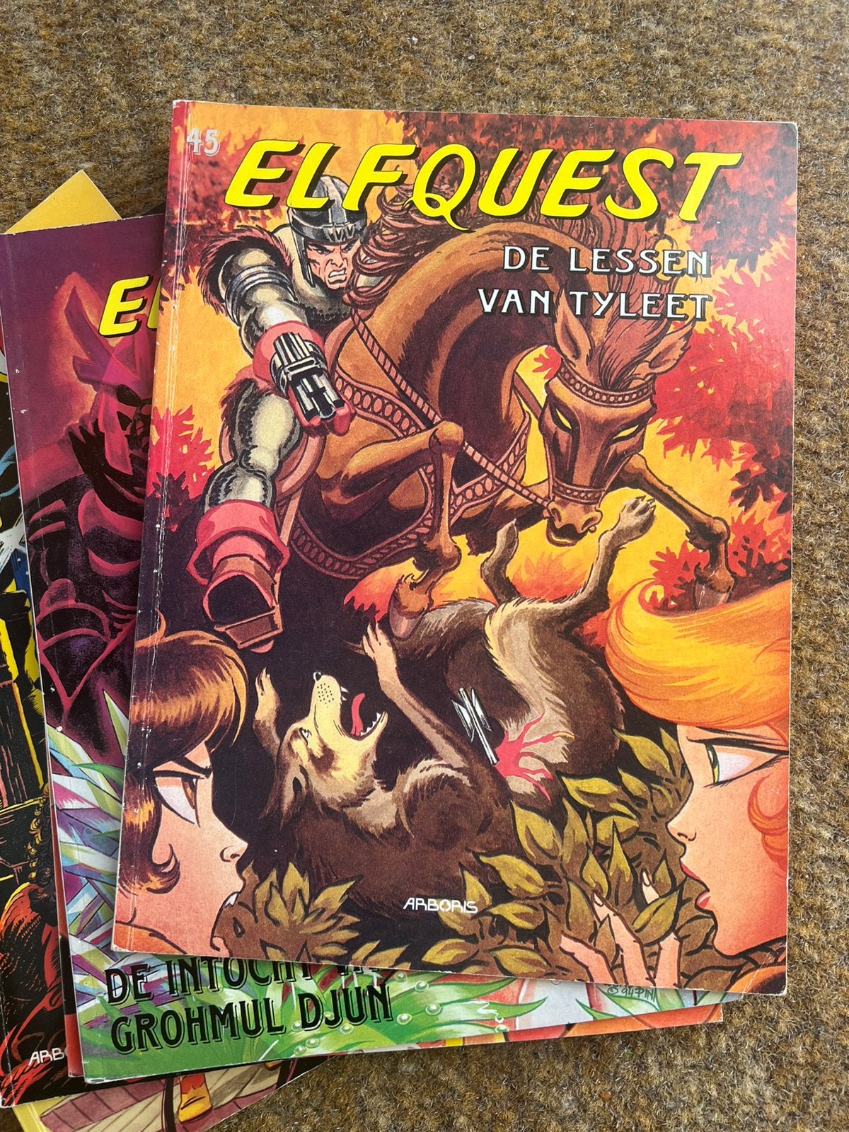 Elfquest stripboeken - Nummers 24, 26, 36, 37, 43, 45, Boeken, Strips | Comics, Zo goed als nieuw, Meerdere comics, Europa, Ophalen of Verzenden