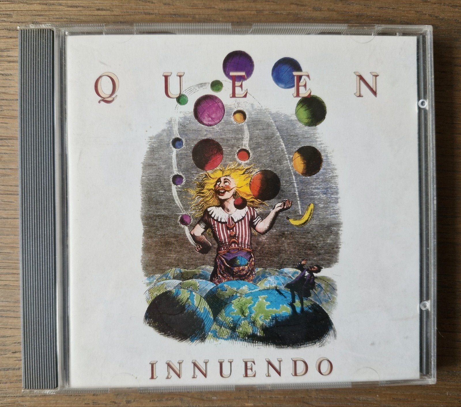 Queen - Innuendo CD (1991), Rock, Gebruikt, Ophalen of Verzenden, Inclusief boekje