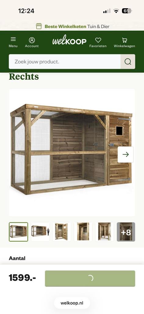 Vogel voliere toon, Dieren en Toebehoren, Vogels | Hokken en Kooien, Ophalen, Aluminium, Volière