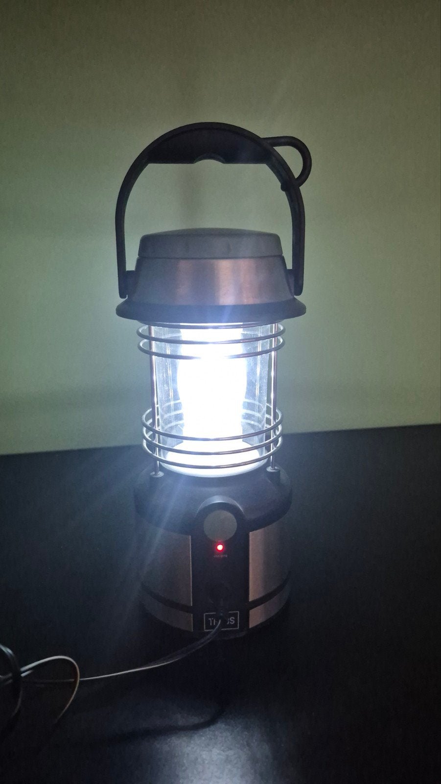 Oplaadbare LED Campinglamp - Ideaal voor Outdoor, Ophalen of Verzenden, Batterij