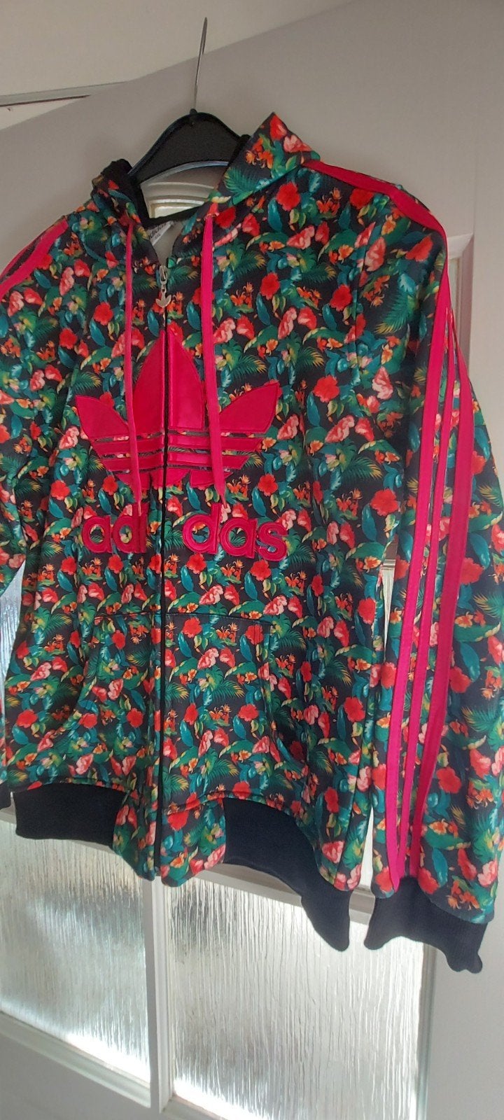 trainingsjas dames adidas, Ophalen of Verzenden, Zo goed als nieuw