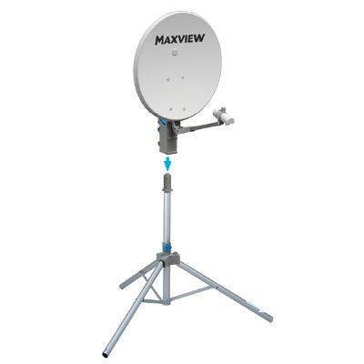 Maxview Precision schotelantenne 75 cm single LNB, Ophalen, Zo goed als nieuw, (Schotel)antenne, Overige merken