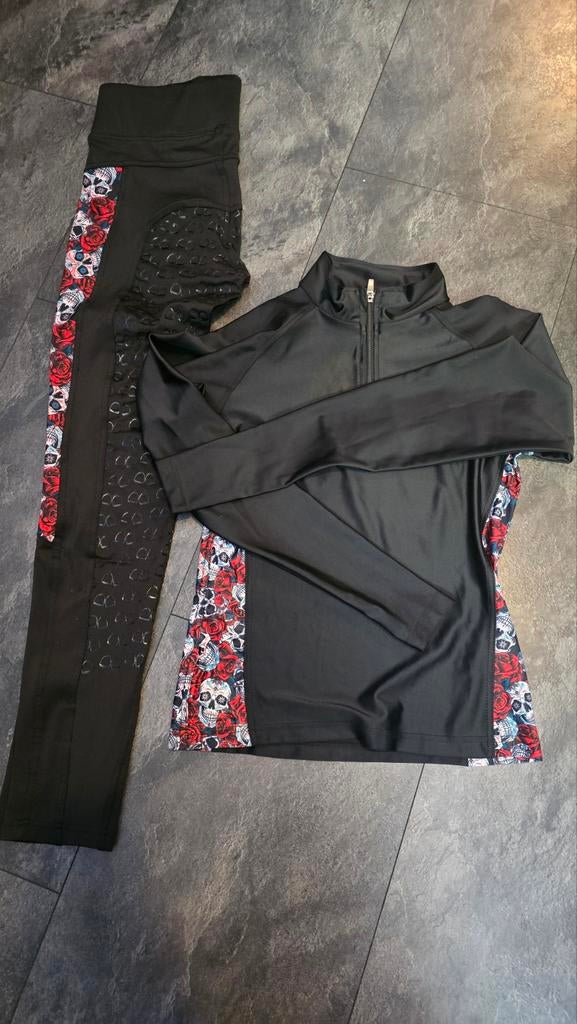 Rijlegging set met baselayer, Dieren en Toebehoren, Paardrijkleding, Ophalen
