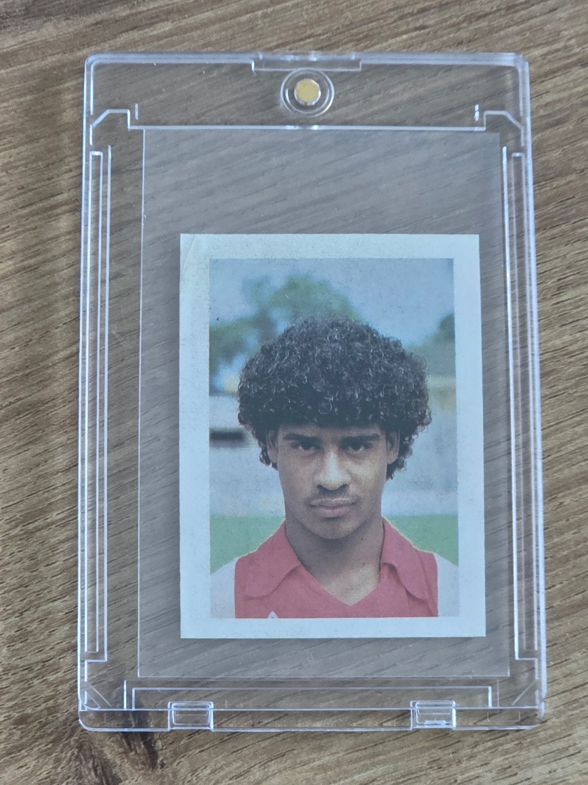 1981/82 Vanderhout Frank Rijkaard Rookie Recup, Verzenden, Gebruikt, Buitenlandse clubs, Poster, Plaatje of Sticker