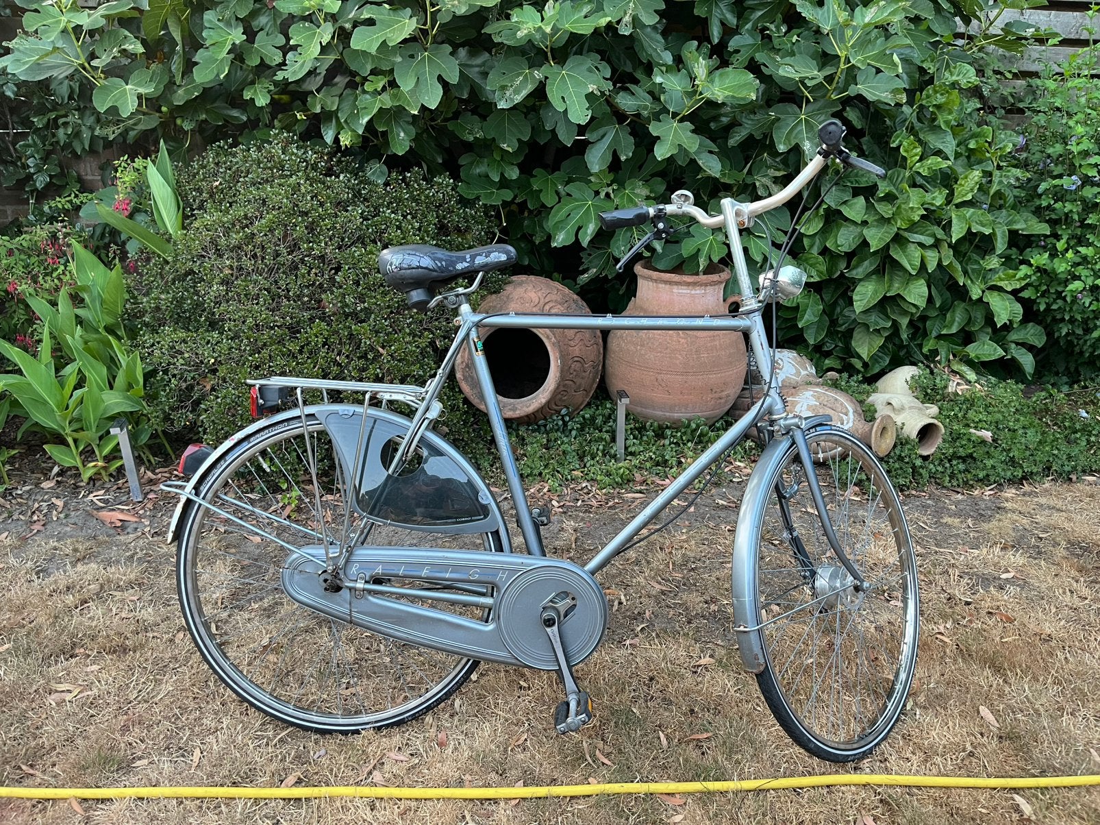 Raleigh herenfiets 63 cm, Ophalen, Gebruikt, Overige merken, Versnellingen