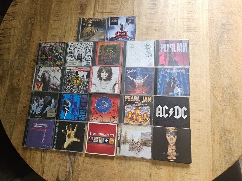 Grote collectie diverse CD's - Rock, Pop, Metal, Rock, Gebruikt, Ophalen of Verzenden, Inclusief doosje