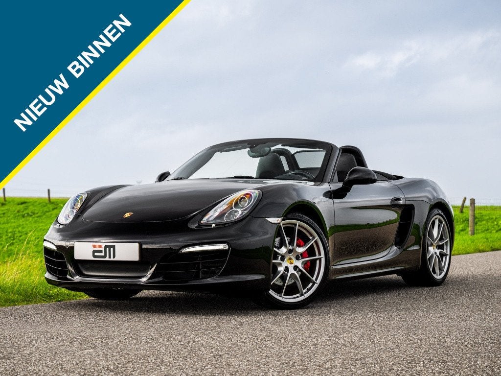 Porsche Boxster S 3.4 PDK Sportuitlaat volledige historie et, Auto's, Euro 5, 1325 kg, Gebruikt, Zwart