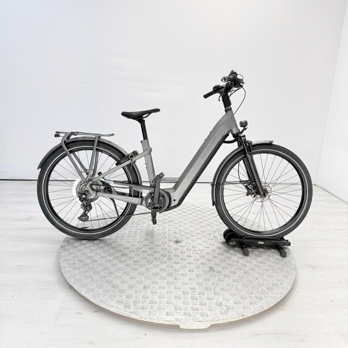 Kalkhoff ENDEAV.7.B MOVE+ | 5.238 km | Dames grijs 43cm, Gebruikt, -, -, Minder dan 47 cm