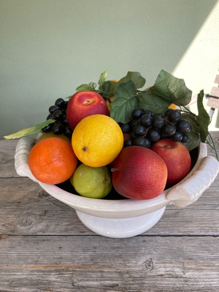 GROTE  SCHAAL MET  KUNSTFRUIT, Ophalen