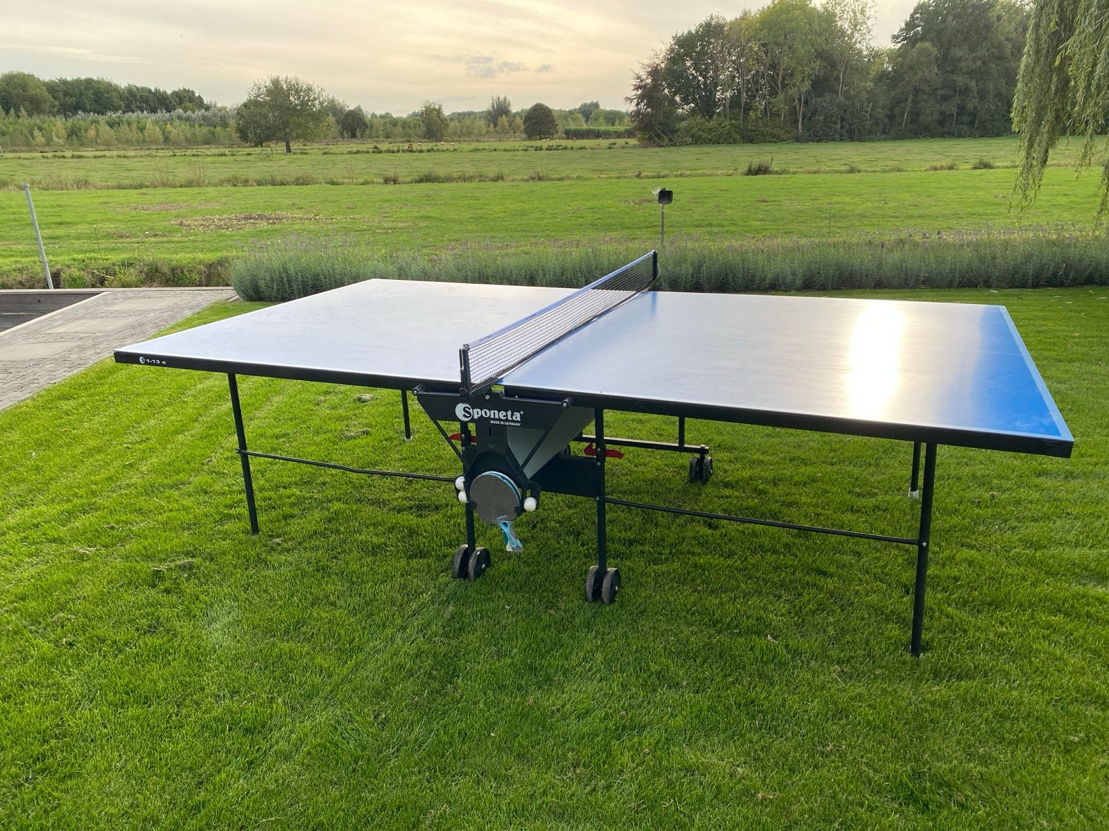 Sponeta Tafeltennistafel Outdoor, Ophalen, Gebruikt, Tafel Outdoor, Inklapbaar