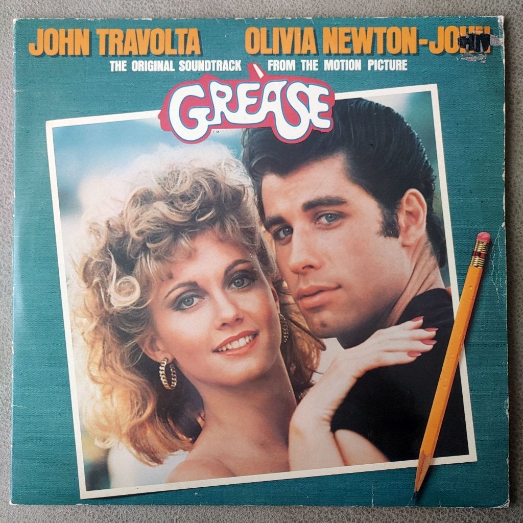Grease - Soundtrack 2x LP, Film en Theater, Gebruikt, Ophalen of Verzenden, Originele persing