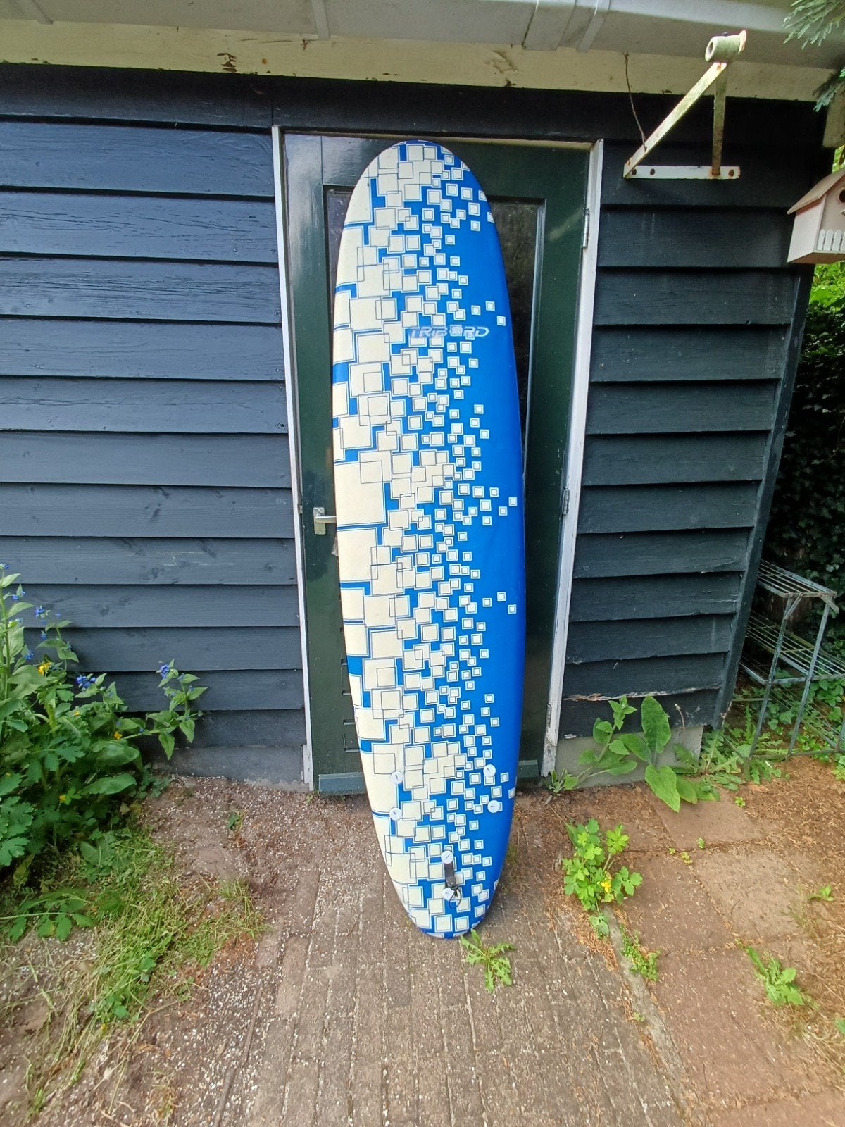Surfboard met vinnen - Ideaal voor beginners, Watersport en Boten, Golfsurfen, Ophalen, Gebruikt, Funboard, Met vinnen
