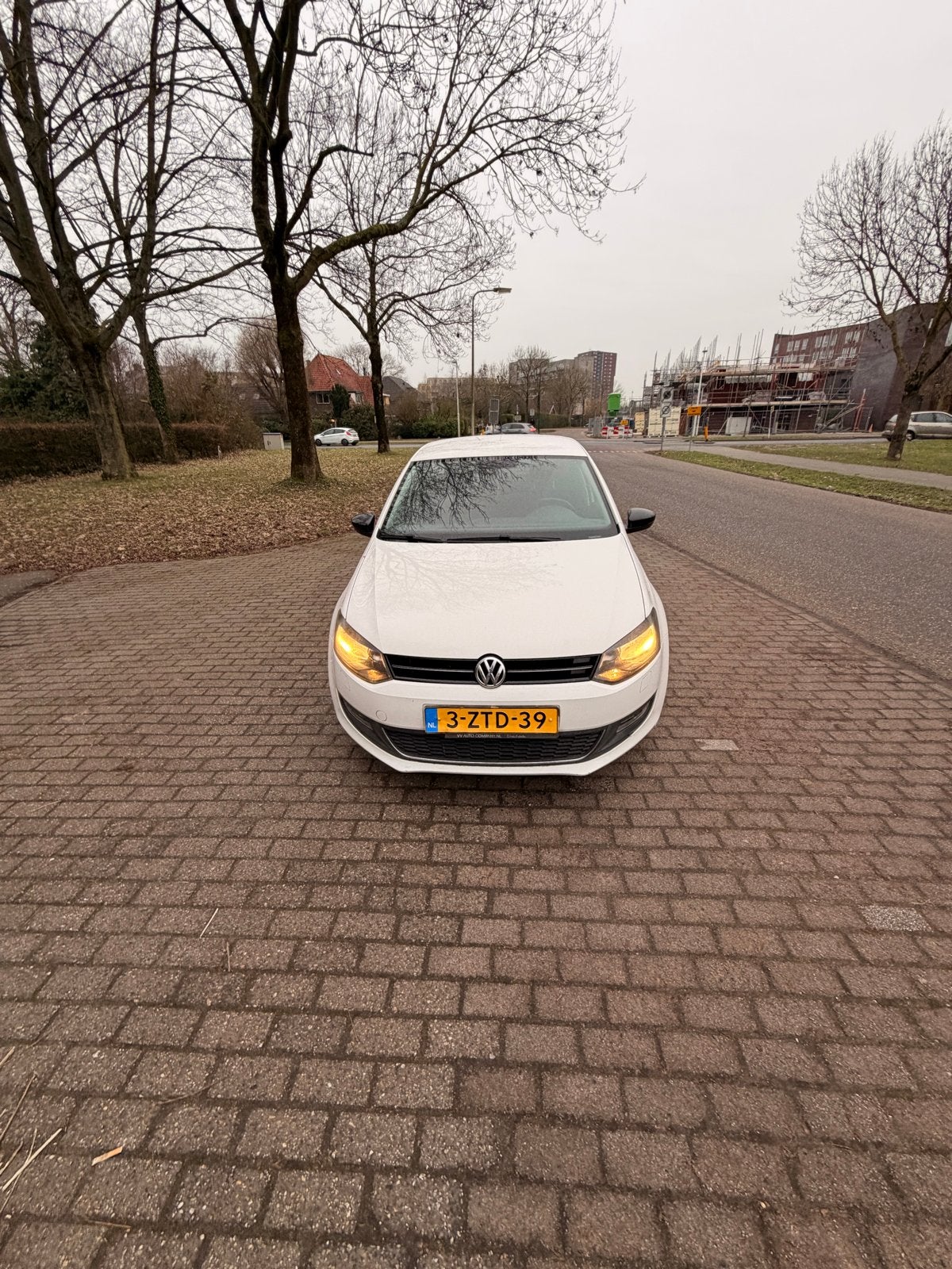 Volkswagen Polo 1.2 6V 44KW 5D My2009 2011 Wit, Auto's, Volkswagen, Voorwielaandrijving, 967 kg, 40 €/maand, 1198 cc