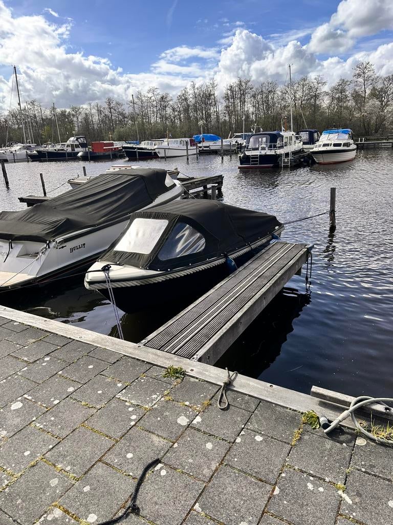 Liberty sloep 470, Watersport en Boten, Sloepen, Ophalen, Zo goed als nieuw, Buitenboordmotor, Polyester