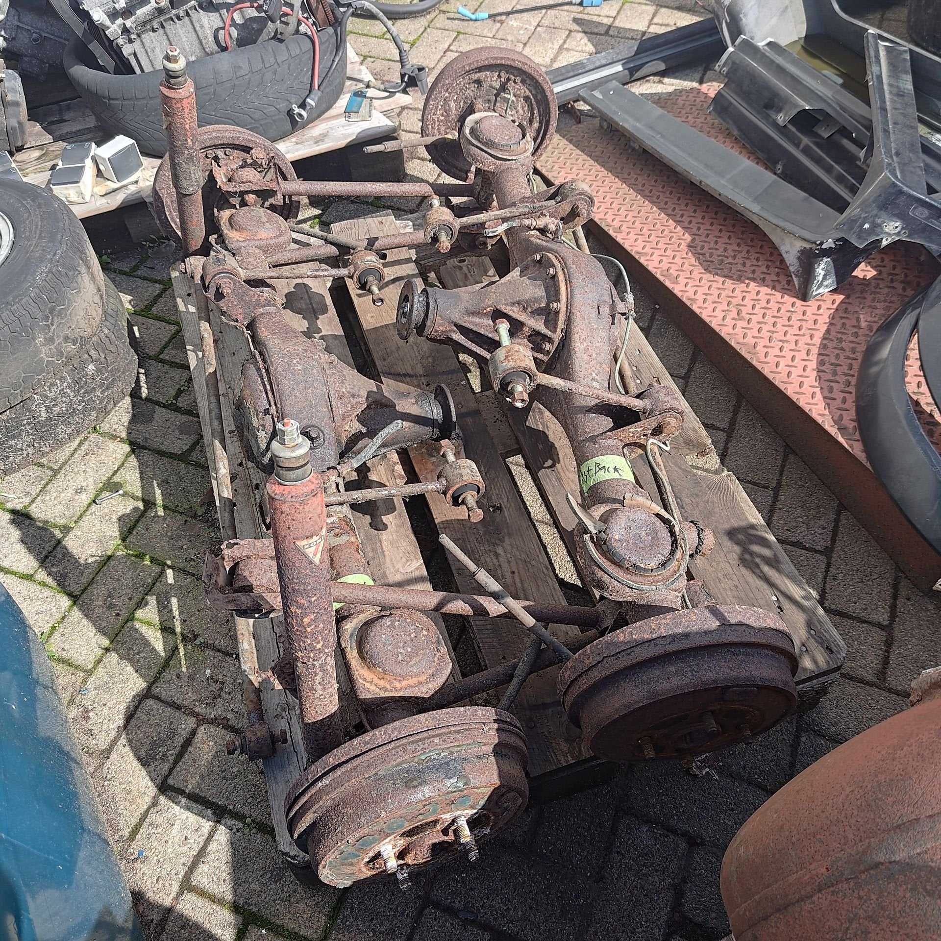 Achteras Toyota Celica Ta 20 en Ta 28, Gebruikt, -, -, Ophalen of Verzenden