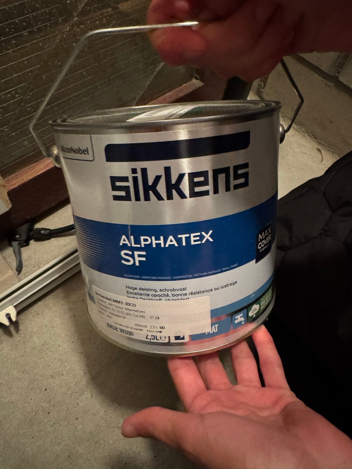 Sikkens Alphatex SF Muurverf - Farrow & Ball kleur, Ophalen, Nieuw