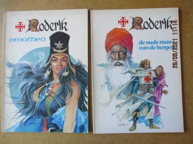 adv3811 roderik, Boeken, Eén stripboek, Ophalen, Gelezen