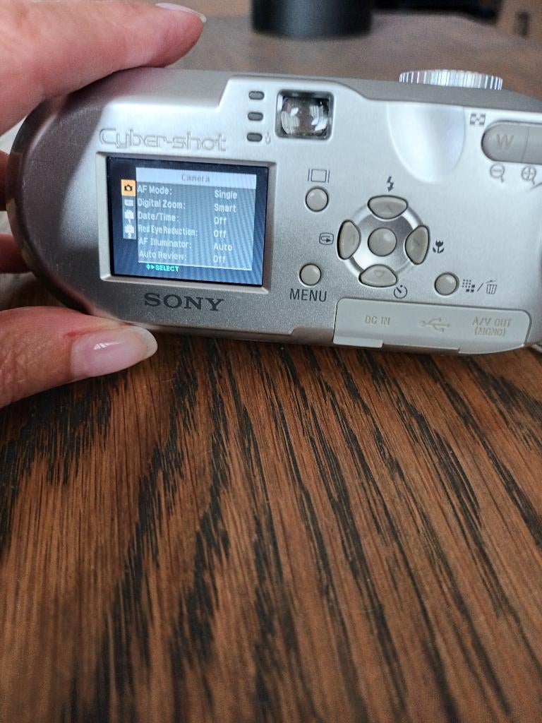 Sony Cyber-Shot DSC-P73 Digitale Compact Camera - Zilver, Ophalen of Verzenden, Zo goed als nieuw, Sony, 8 keer of meer
