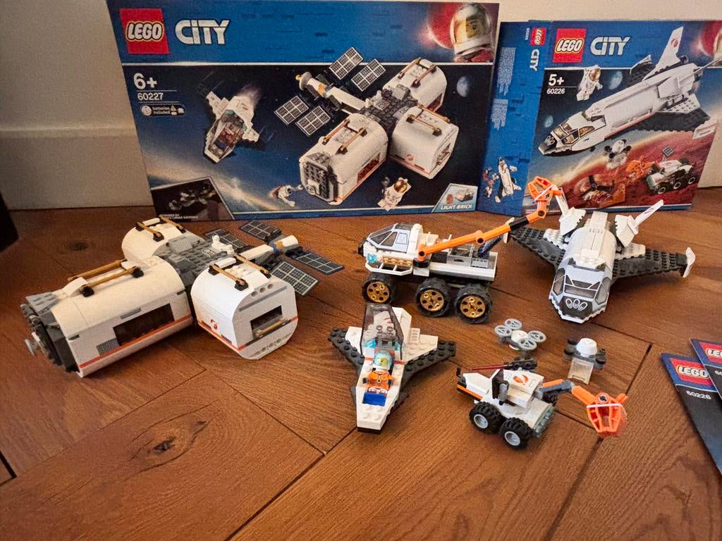 LEGO City Ruimtevaart: 60225, 60226 & 60227, City, Lego, Overige typen, Ophalen of Verzenden