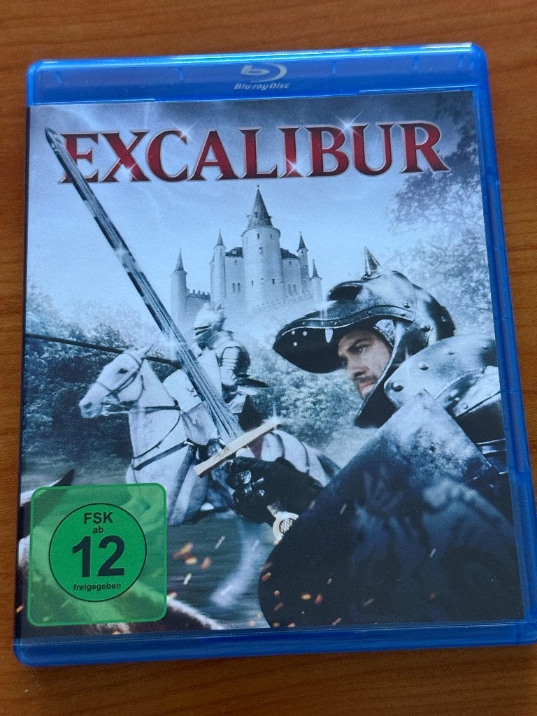 Bluray Excalibur, Ophalen of Verzenden, Zo goed als nieuw
