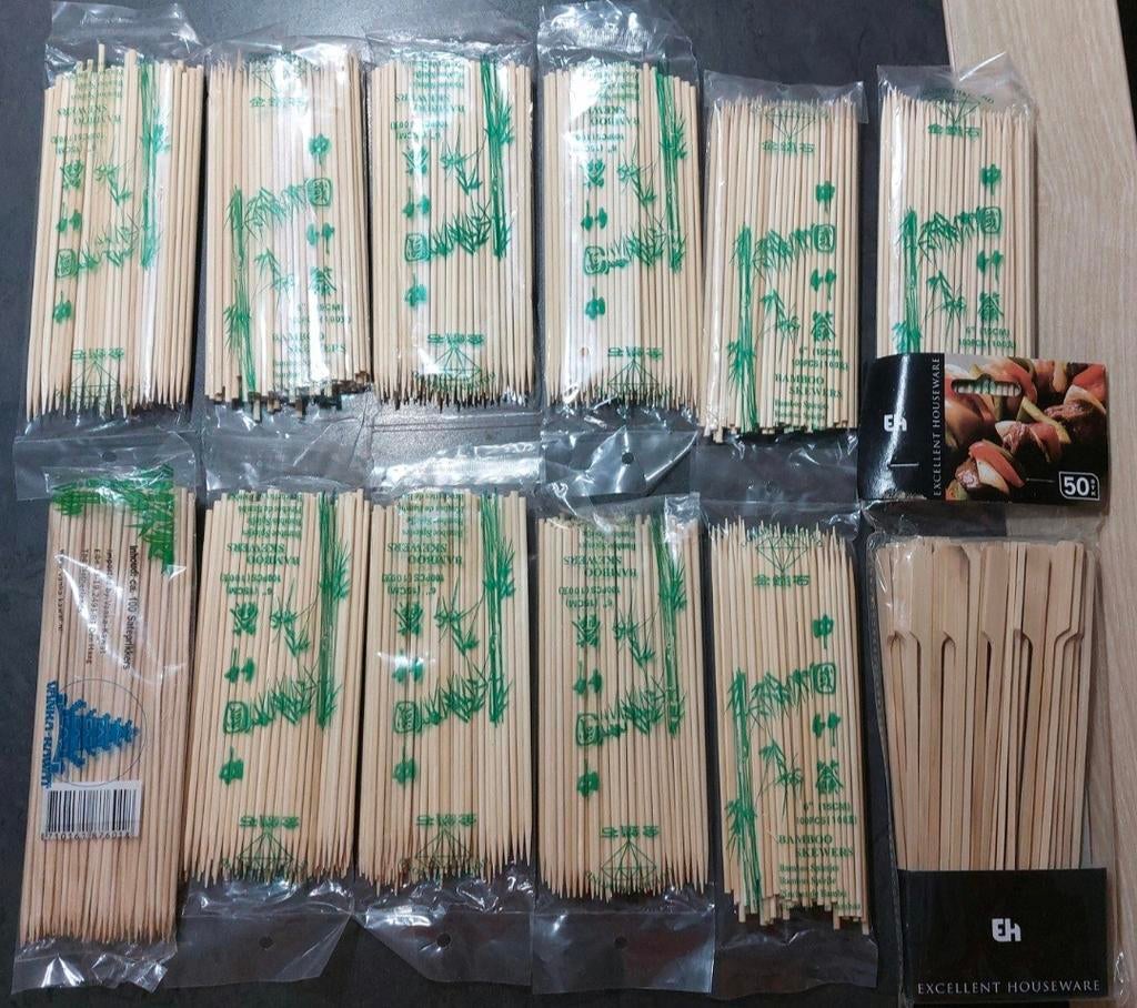 Diverse SATÉSTOKJES 15 pak voor €10, Ophalen of Verzenden, Nieuw