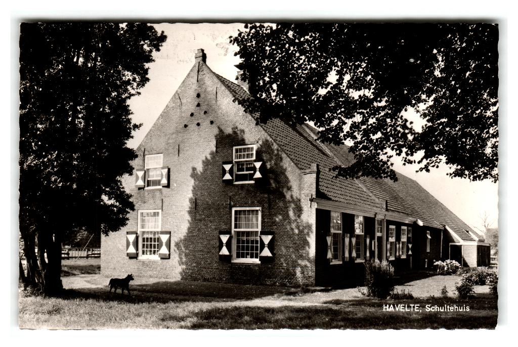 Havelte, Schultehuis, Verzamelen, Ansichtkaarten | Nederland, Gelopen, Drenthe, 1960 tot 1980, Verzenden