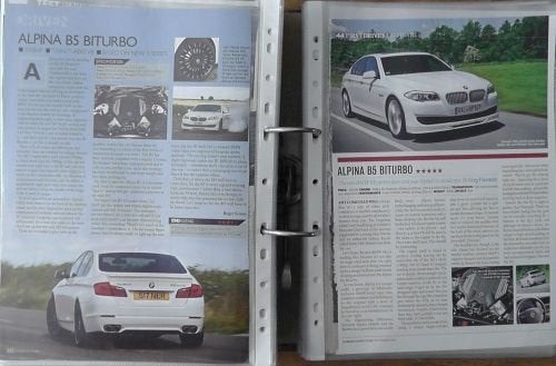 BMW Alpina B5 Biturbo F10 F11 ? eerst 12x autotest lezen, Ophalen, Gelezen, BMW