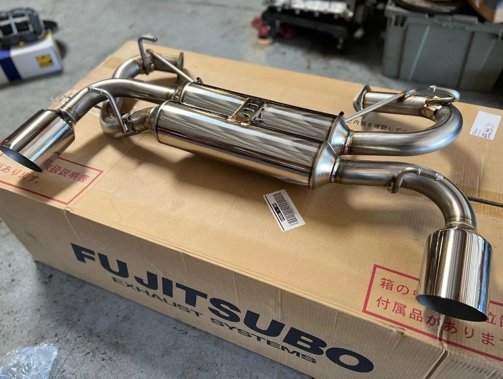 Fujitsubo A-R Catback uitlaatsysteem - BRZ GR86 GT86 21+