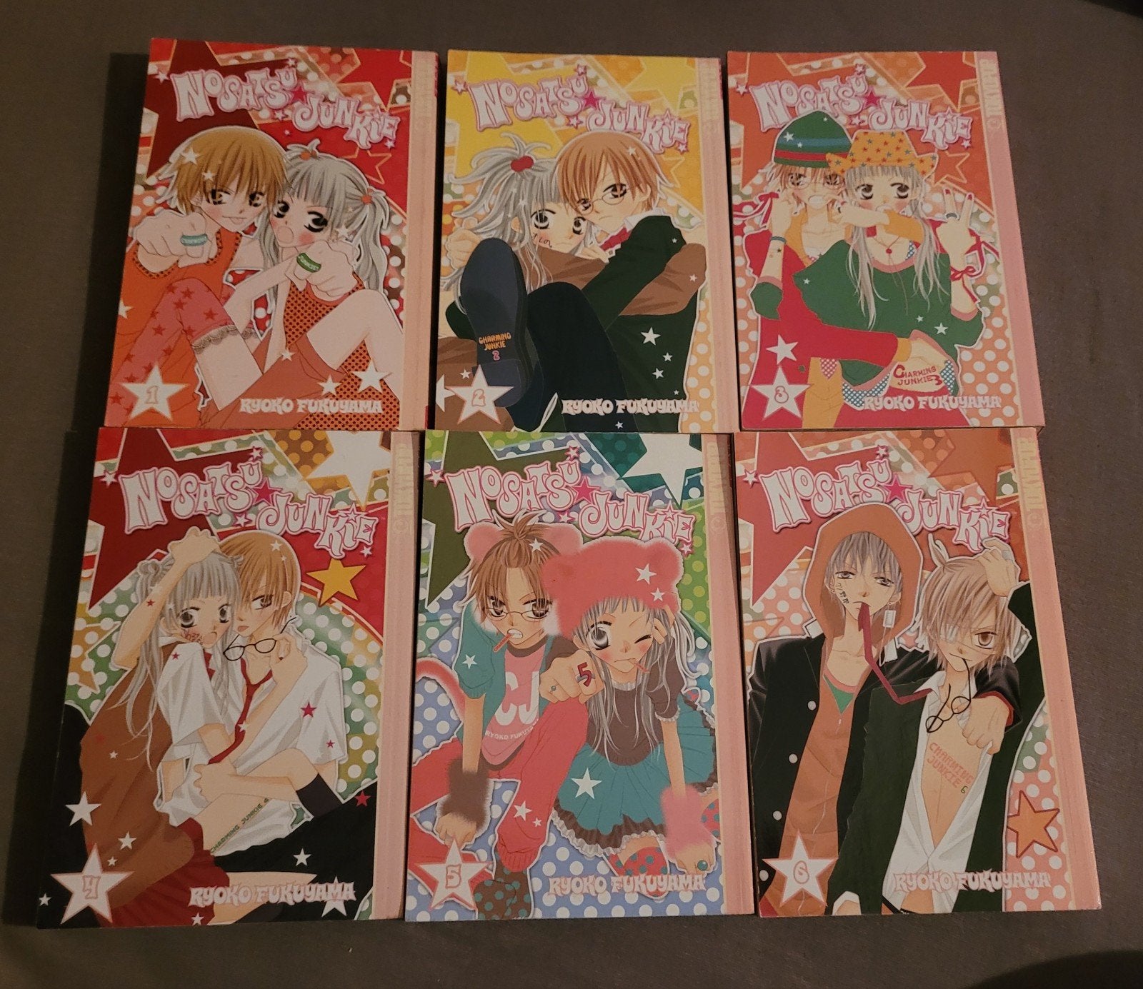 Manga's nosatsu junkie vol. 1 tm 6, Boeken, Meerdere comics, Ophalen of Verzenden, Gelezen, Japan (Manga)
