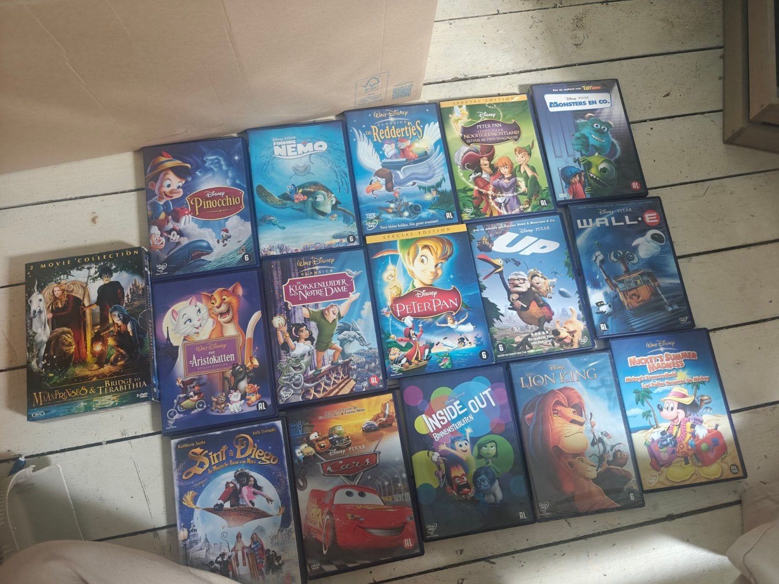 Grote collectie Disney en animatie DVD's, Cd's en Dvd's, Dvd's | Kinderen en Jeugd, Gebruikt, Animatie, Verzamelbox, Alle leeftijden
