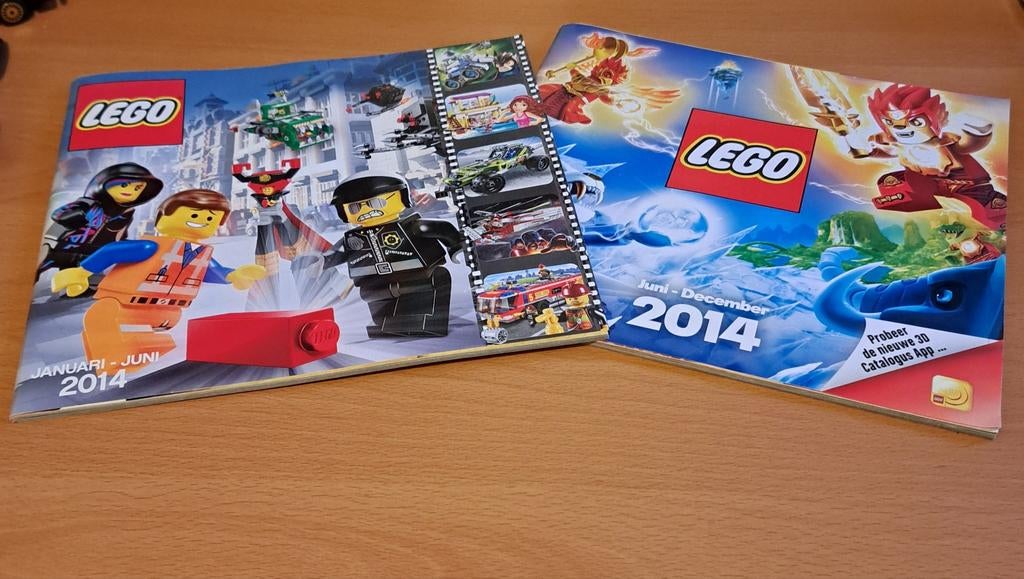 LEGO Catalogi 2014: Januari-Juni & Juni-December, Ophalen of Verzenden, Gebruikt, Overige typen, Lego