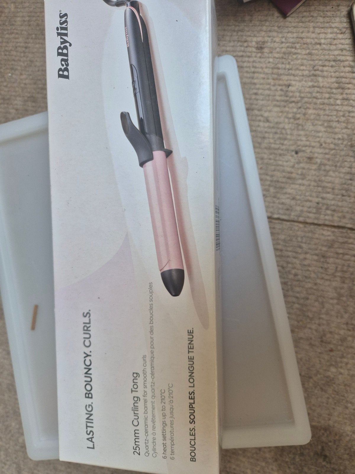 BaByliss 25mm Krultang - Nieuw in doos, Sieraden, Tassen en Uiterlijk, Ophalen, Nieuw, Krultang of Stijltang